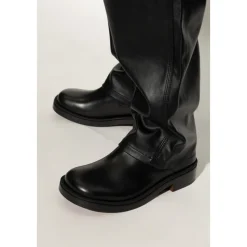 Chelsea Boots^Alexander McQueen Lædersko Sort