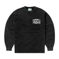 Sweatshirts^Aries Ældgammel Tempel Langærmet Tee Sort