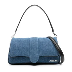 Skuldertasker^Jacquemus Le Bambimou Denim Taske Blå