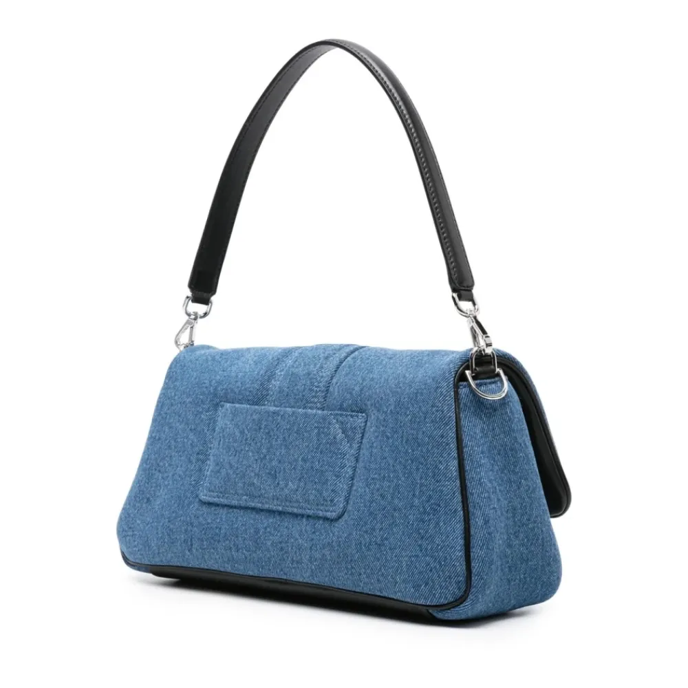 Skuldertasker^Jacquemus Le Bambimou Denim Taske Blå