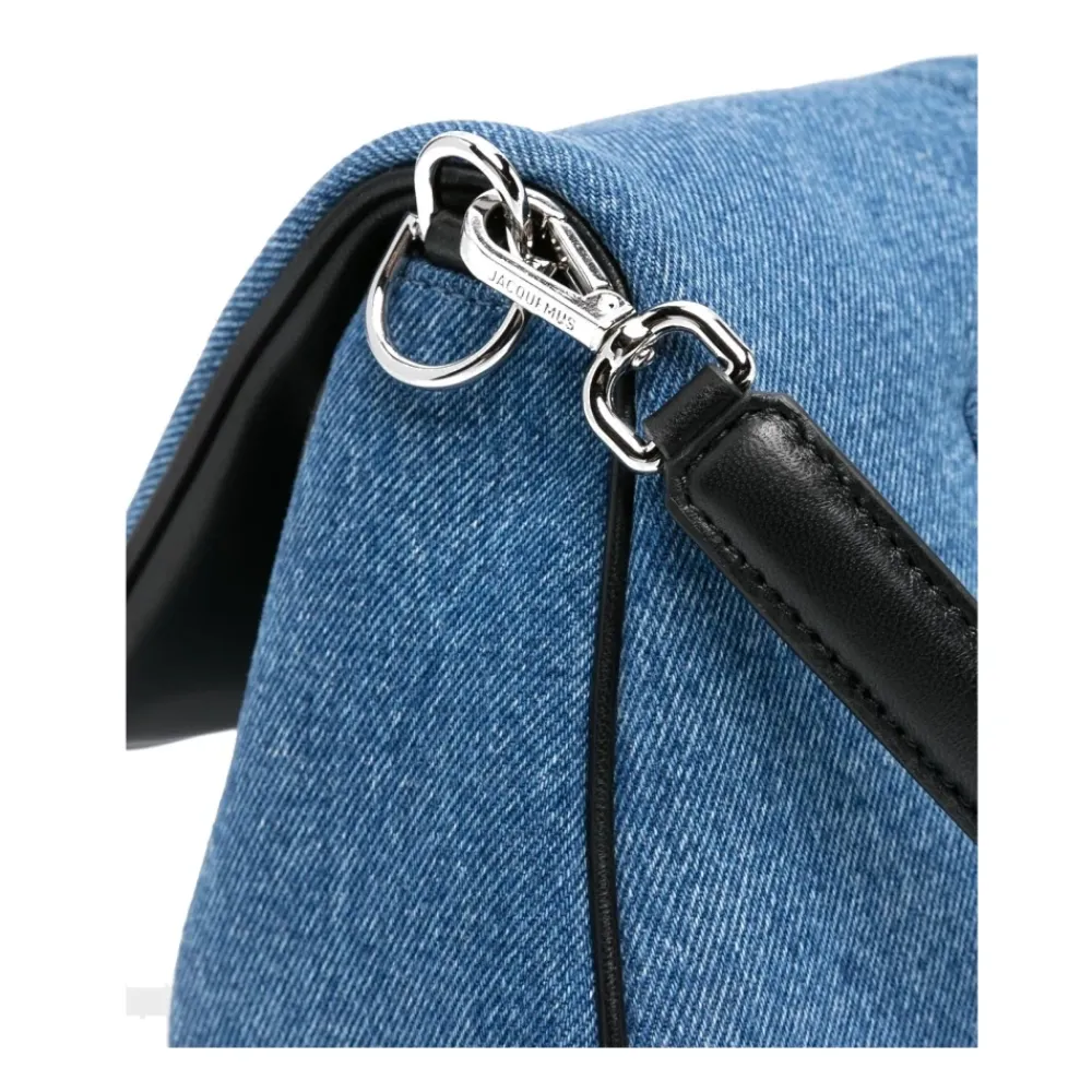 Skuldertasker^Jacquemus Le Bambimou Denim Taske Blå