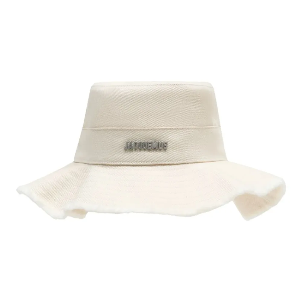 Huer & Kasketter<Jacquemus Le Bob Artichaut Hvid