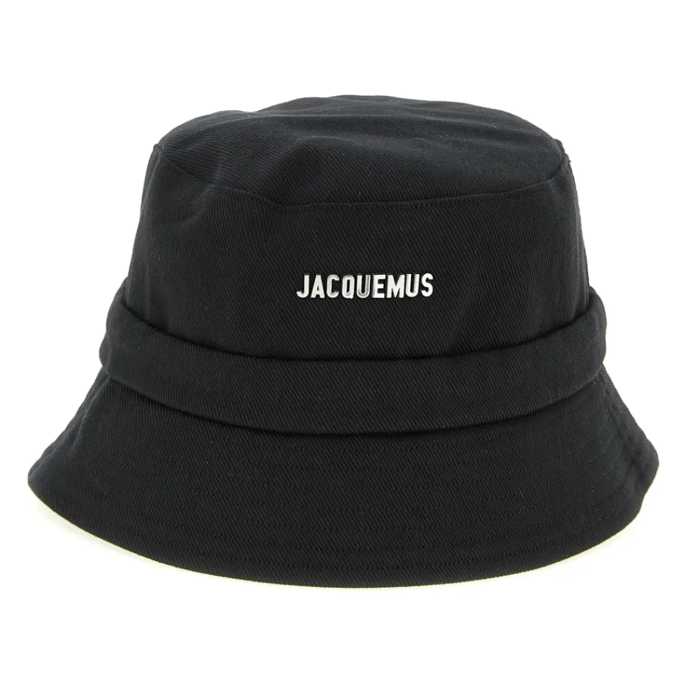 Huer, Kasketter & Hatte^Jacquemus Le Bob Gadjo Bucket Hat Sort