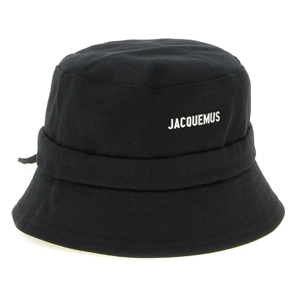 Huer, Kasketter & Hatte^Jacquemus Le Bob Gadjo Bucket Hat Sort