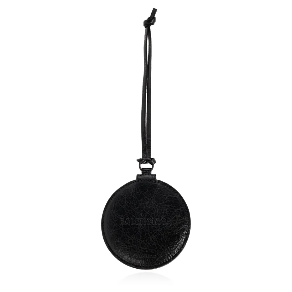 Tilbehør Til Tasker<Balenciaga Le City Round Mirror Charm Sort