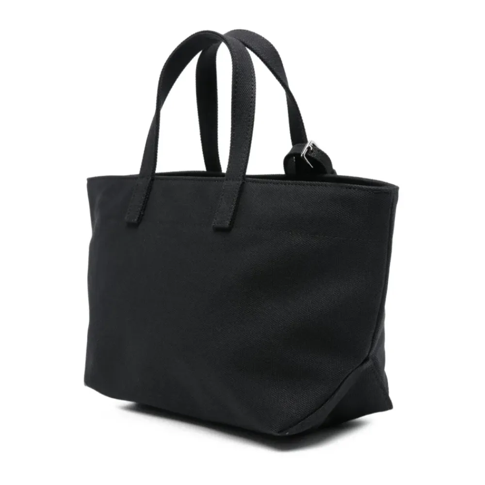 Indkøbstasker<A.P.C. Le Drummer Toile Small Tote Bag Sort