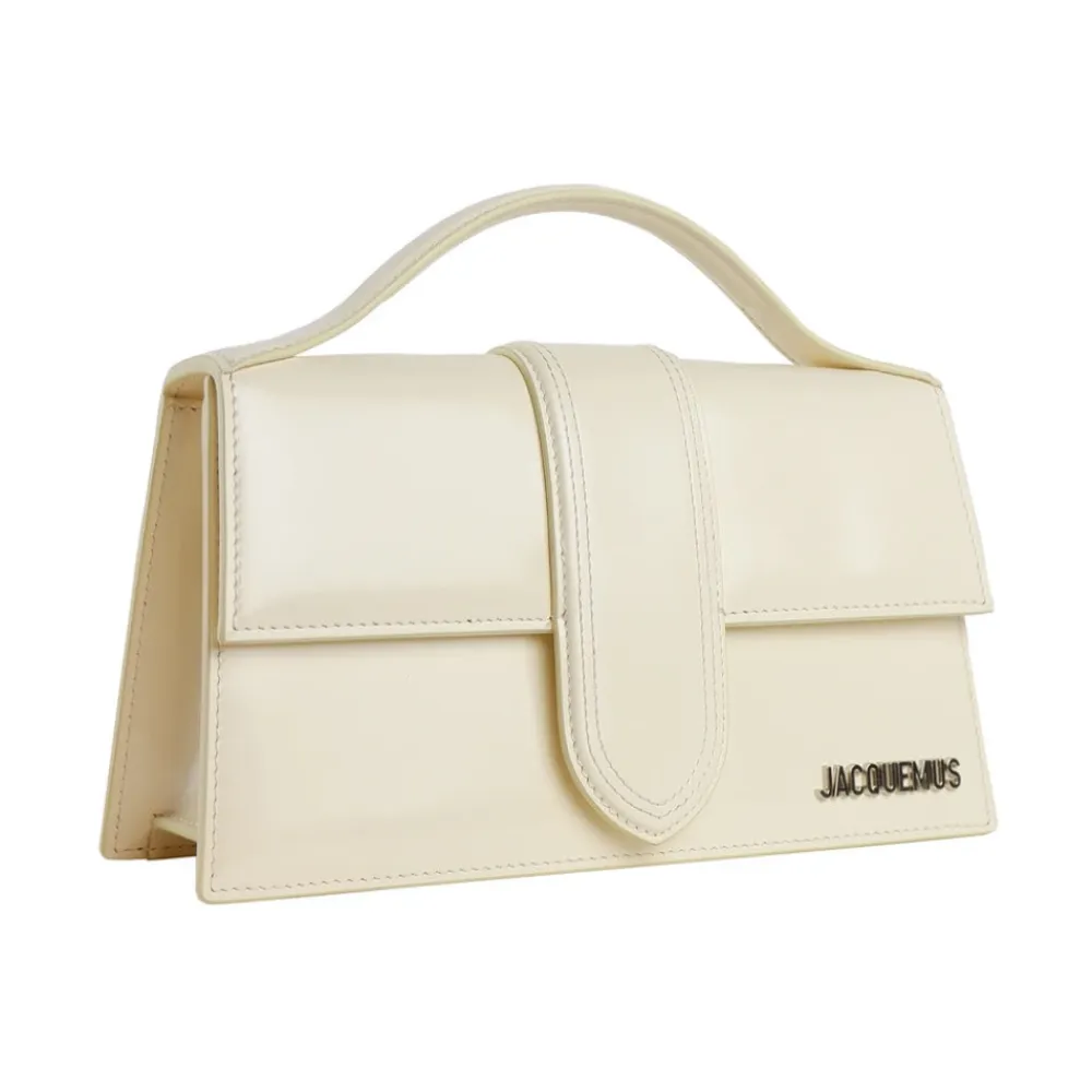 Bæltetasker<Jacquemus Le Grand Bambino Structured Bag Beige