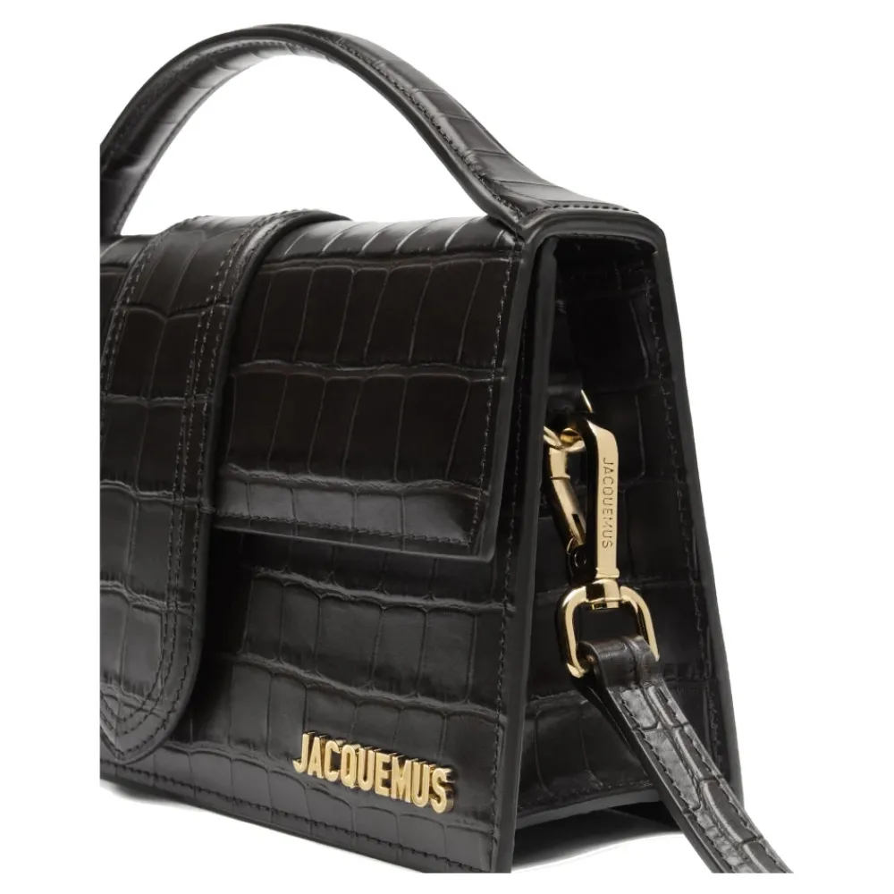 Håndtasker<Jacquemus Le Grand Bambino Taske Sort