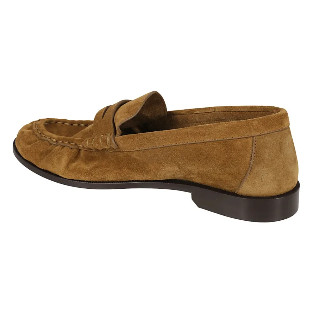 Loafers^Saint Laurent Le Loafer 15 Moc Brun