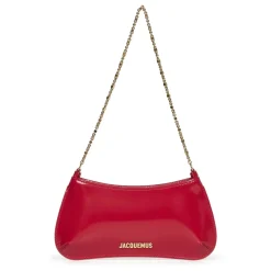 Skuldertasker<Jacquemus Le Petit Bisou Chaine skuldertaske Rød
