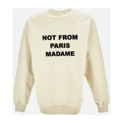Sweatshirts<Drole de Monsieur Le Sweatshirt Slogan Beige