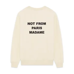 Striktrøjer & Sweatere<Drole de Monsieur Le Sweatshirt Slogan Beige