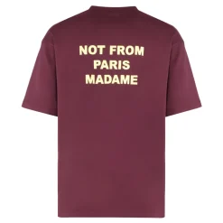 T-Shirts^Drole de Monsieur Le T-Shirt Slogan Rød