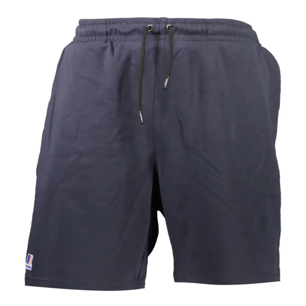 Træningsbukser & Tights<K-Way Le Vrai Dorian Poly Cotton Shorts Blå