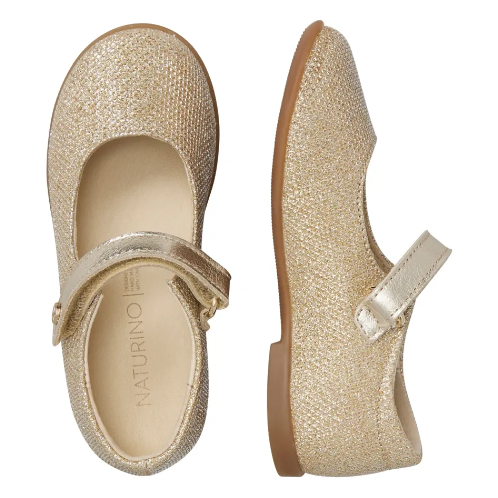 Ballerinasko<Naturino Leather and fabric ballet flats DARLING Gul