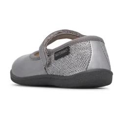 Ballerinasko<Naturino Leather and fabric ballet flats FROLLIK 2 Grå