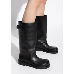 Støvler^Acne Studios Leather Boots Sort