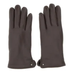 Handsker<Gianni Chiarini Leather Gloves Brun