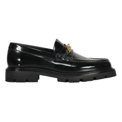 Loafers^CELINE Leather Loafers Sort