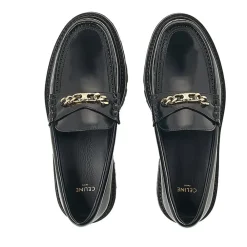 Loafers^CELINE Leather Loafers Sort