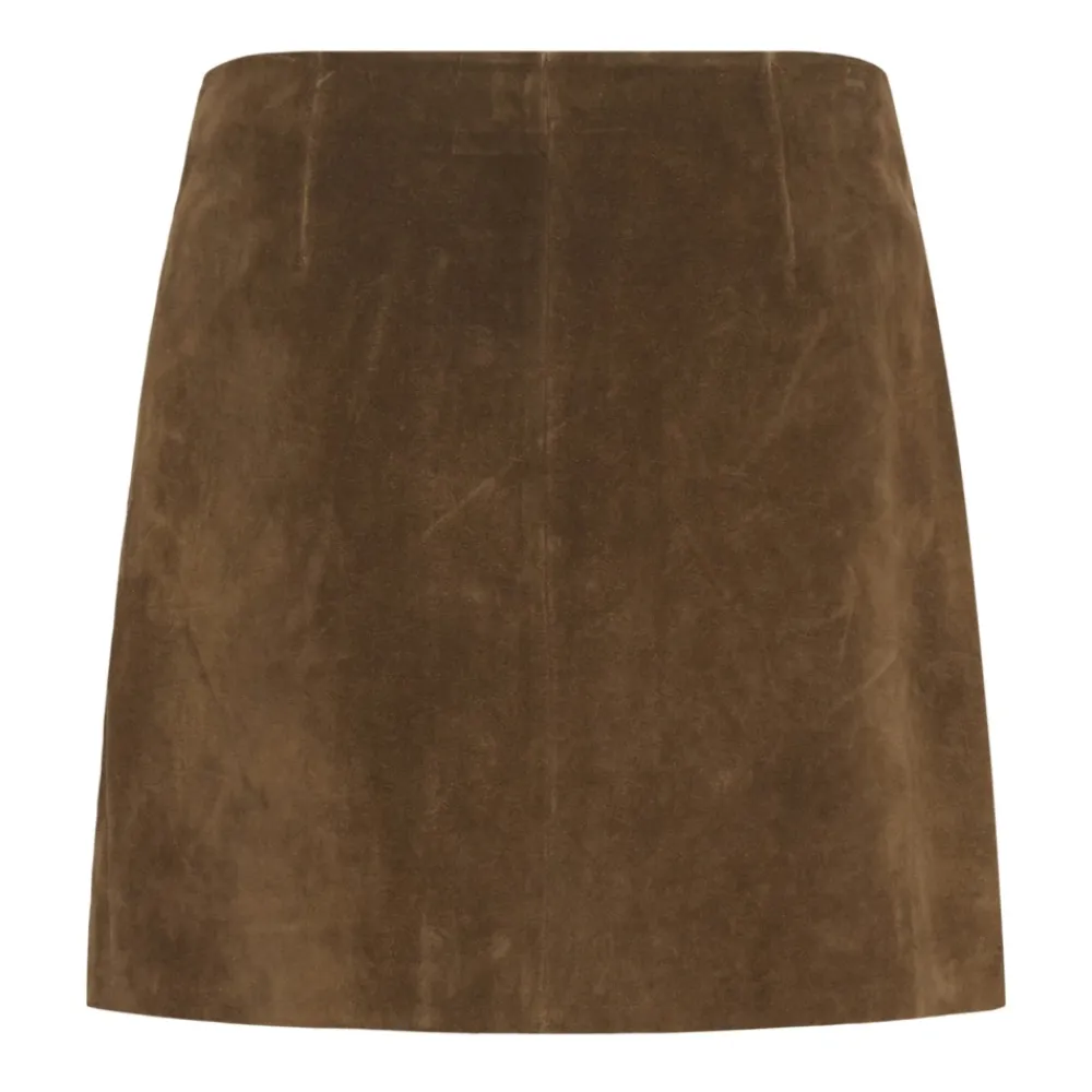 Nederdele<Karen by Simonsen Leather Skirts Brun