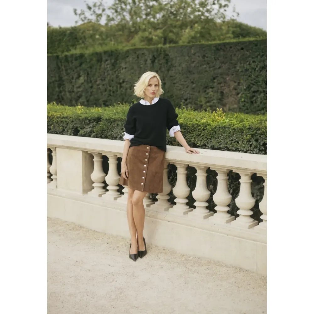 Nederdele<Karen by Simonsen Leather Skirts Brun