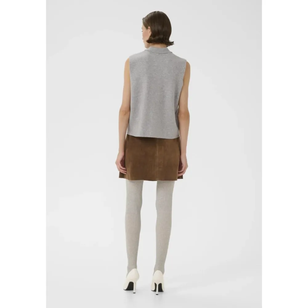 Nederdele<Karen by Simonsen Leather Skirts Brun