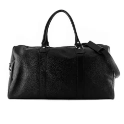 Rejsetasker^AVENUE 67 Leather Zip Duffel Bag Sort