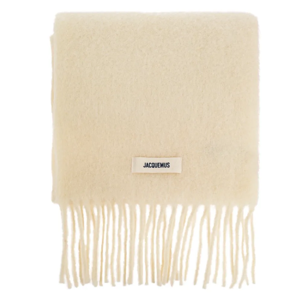 Halstørklæder Og Tørklæder^Jacquemus L'Echarpe Carro Scarf Beige
