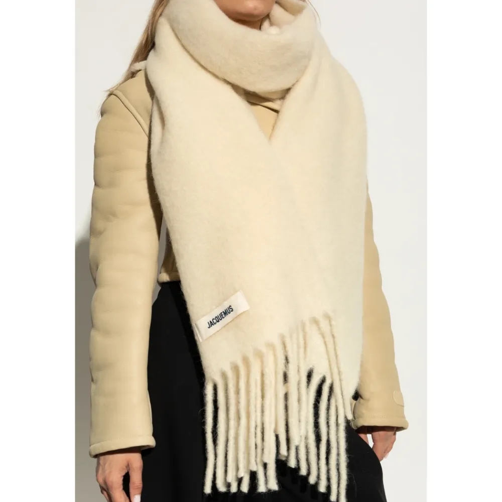 Halstørklæder Og Tørklæder^Jacquemus L'Echarpe Carro Scarf Beige