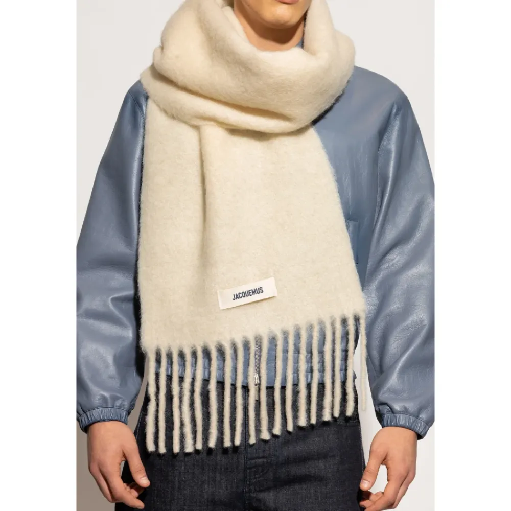 Halstørklæder Og Tørklæder^Jacquemus L'Echarpe Carro Scarf Beige