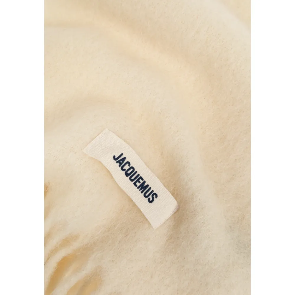 Halstørklæder Og Tørklæder^Jacquemus L'Echarpe Carro Scarf Beige