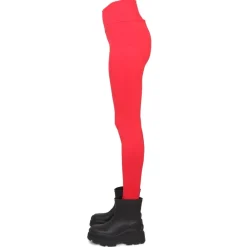 Træningsbukser & Tights<MSGM Leggings Med Logo Rød