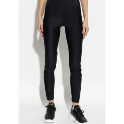 Bukser<Versace Jeans Couture Leggings med sidestriber Sort