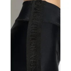 Bukser<Versace Jeans Couture Leggings med sidestriber Sort