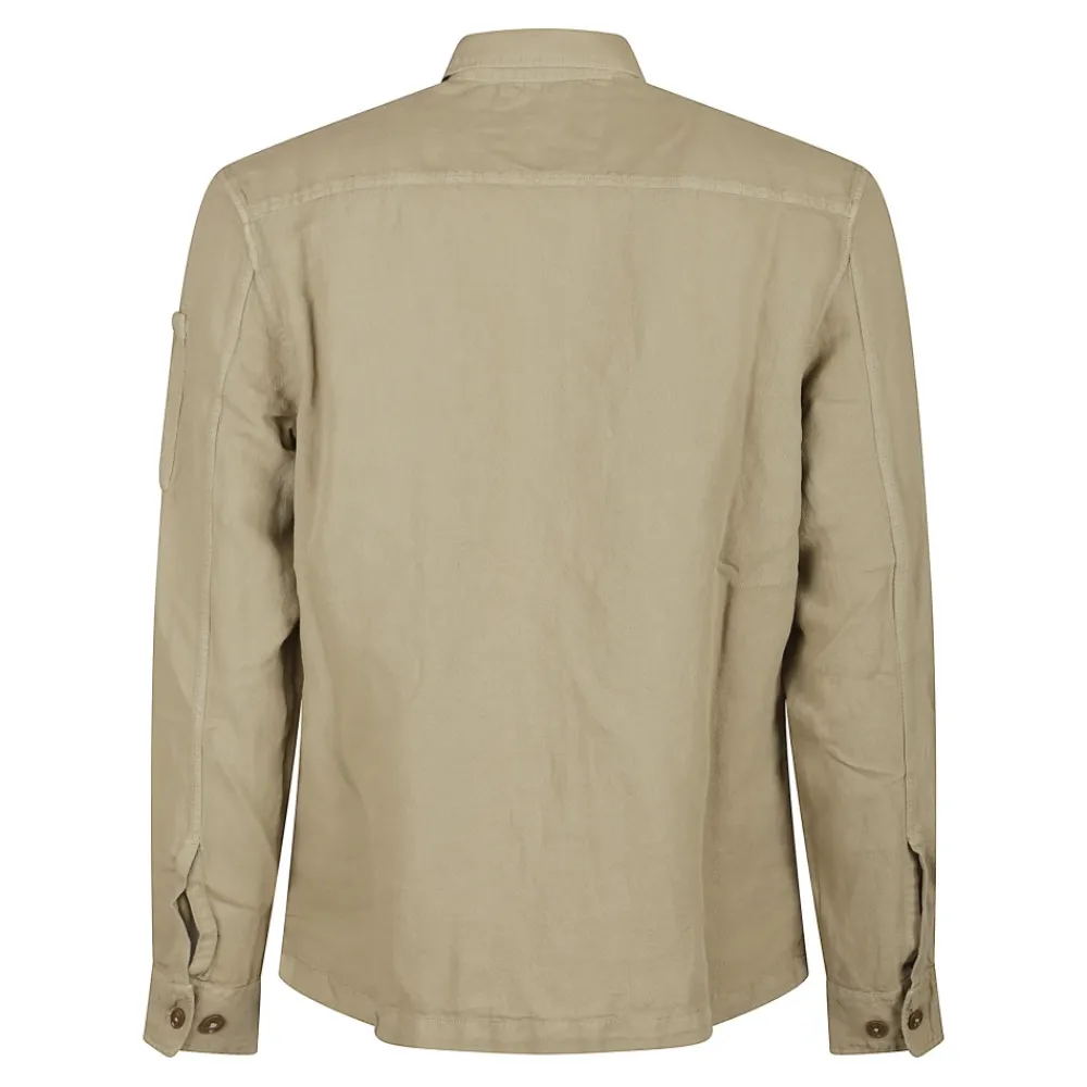 Skjorter^C.P. Company Lens Overshirt Beige