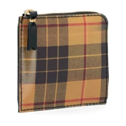 Punge & Kortholder<Comme des Garçons Lenticular Tartan Wallet Gul