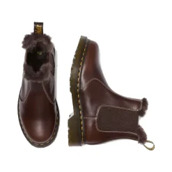 Chelsea Boots|Støvler^Dr. Martens Leonore Dark Brown Chelsea Støvle Brun