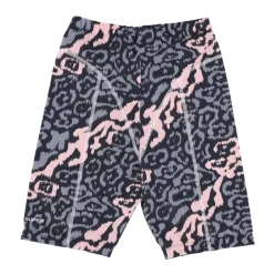 Træningsbukser & Tights<VISION OF SUPER Leopard Cykelshorts Pink/Grå Multifarvet