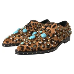 Snøresko<Dolce & Gabbana Leopard Sko Multifarvet