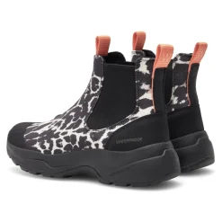 Støvler|Chelsea Boots^Woden Leopard Vandtæt Slip-On Støvle til Kvinder Multifarvet
