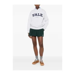Sweatshirts^Sporty & Rich Lettering Crewneck Grå
