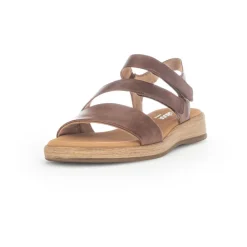 Sandaler^Gabor Letvægts læder sandaler Brun