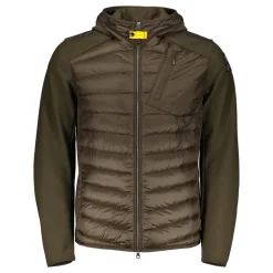 Jakker<Parajumpers Letvægts vatteret jakke med hætte Grøn