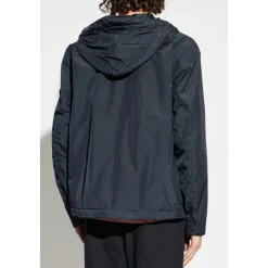 Jakker^Stone Island Letvægtsjakke med hætte Blå