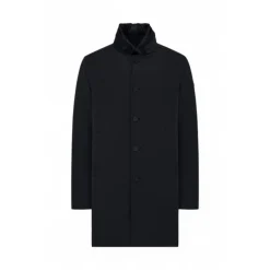 Frakker<Duno 3-Level bi-stretch down-filled fabric coat Sort