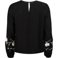 Bluser & Skjorter<Liberté - Sada LS Blouse, 21640 - Black Sort