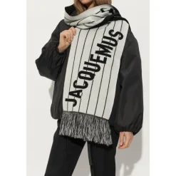 Halstørklæder Og Tørklæder^Jacquemus Liga Scarf Hvid