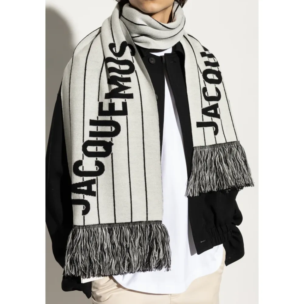 Halstørklæder Og Tørklæder^Jacquemus Liga Scarf Hvid