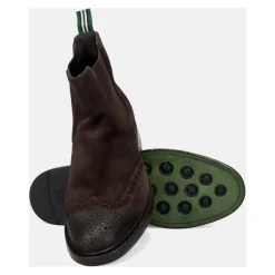 Chelsea Boots<GREEN GEORGE 7056LIGHT 375 WASH Brun